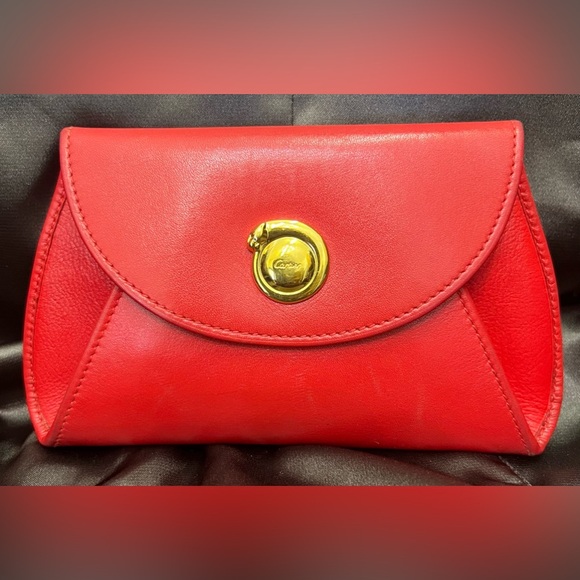 Cartier Handbags - Cartier Panthére Rare Red Leather Coin Purse! Superb Condition! AMAZING PRICE!